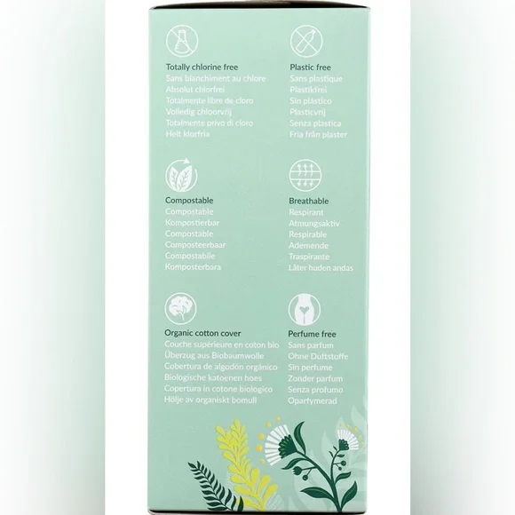 Natracare Organic Cotton Panty Liners (Thong) NWT - Picture 3 of 6